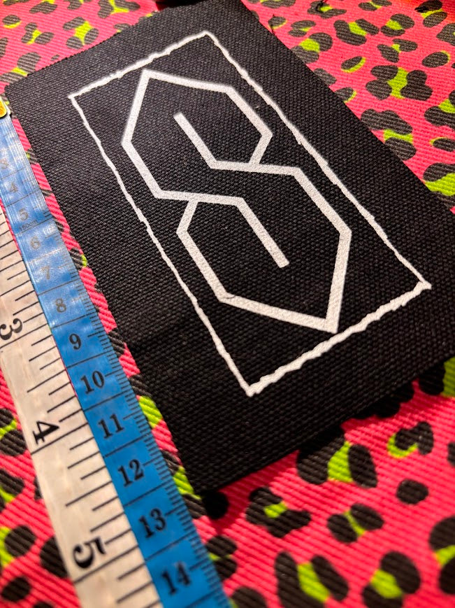 The cool S sew on patch.