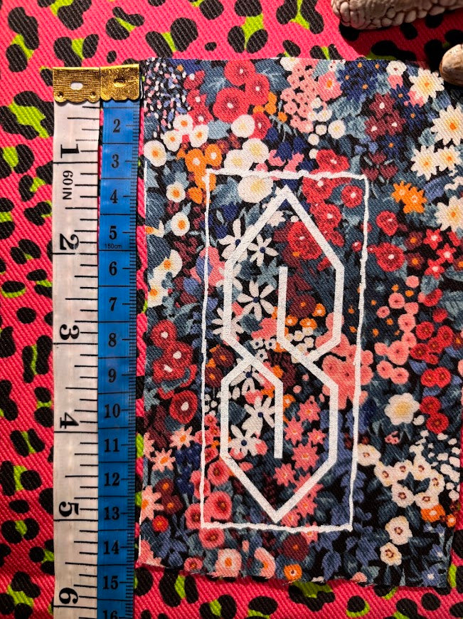 The cool S sew on patch