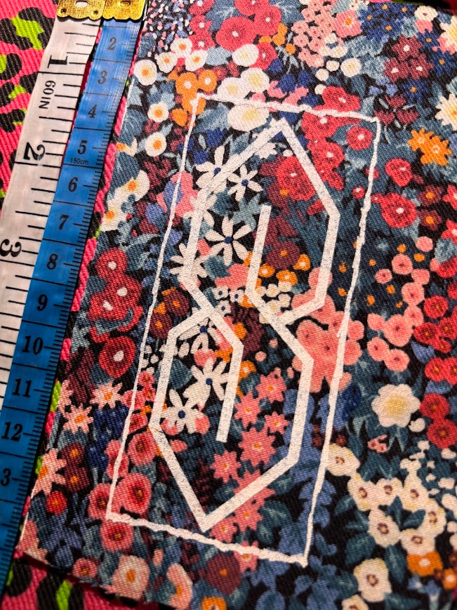 The cool S sew on patch