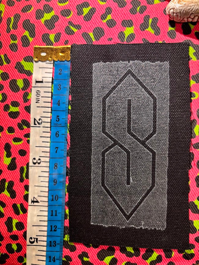 The cool S sew on patch
