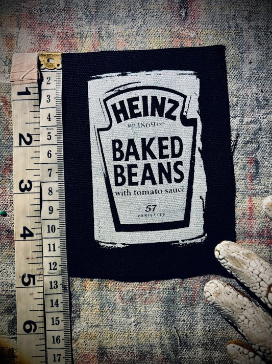 Heinz baked beans sew on patch