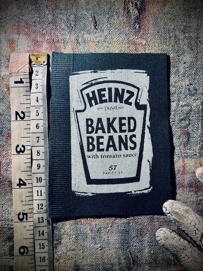 Heinz baked beans sew on patch