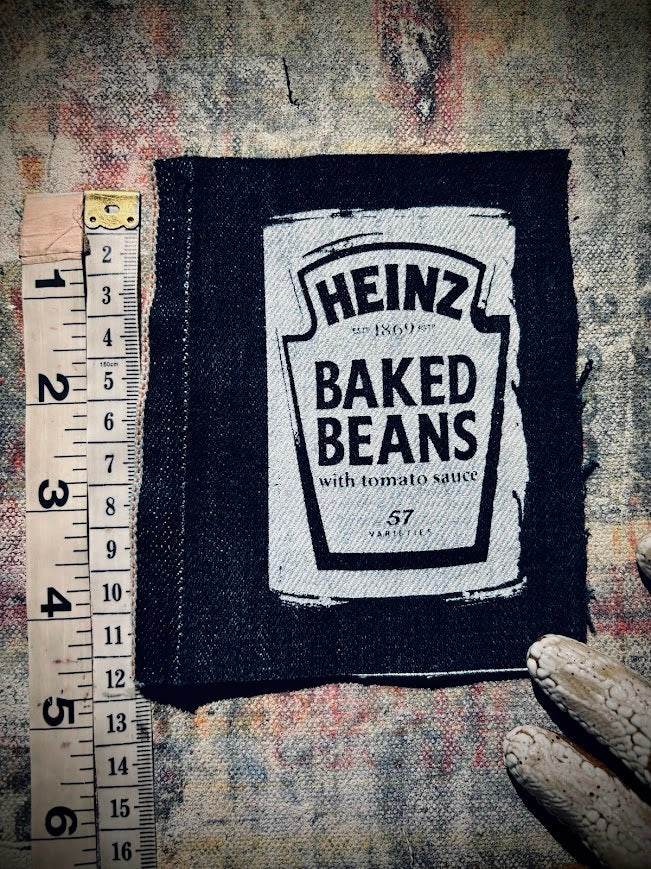 Heinz baked beans sew on patch