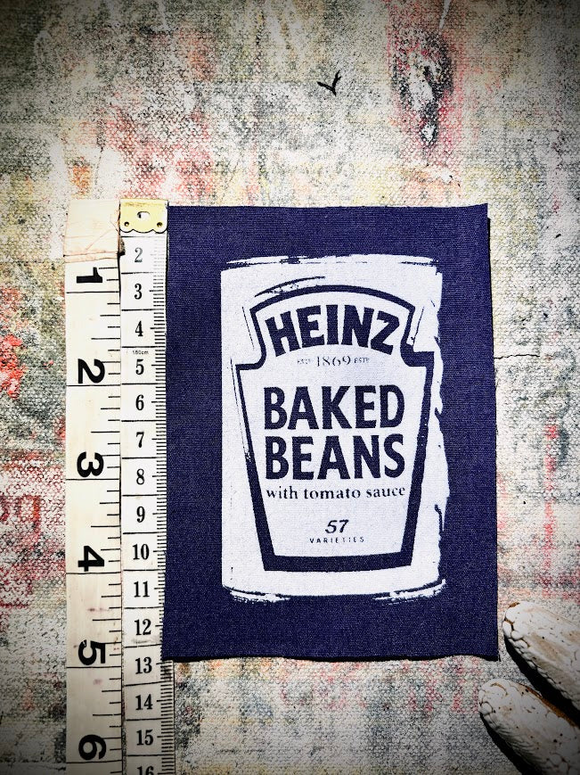 Heinz baked beans sew on patch