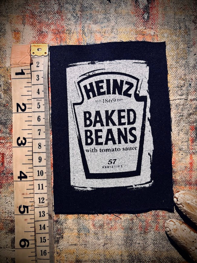 Heinz baked beans sew on patch