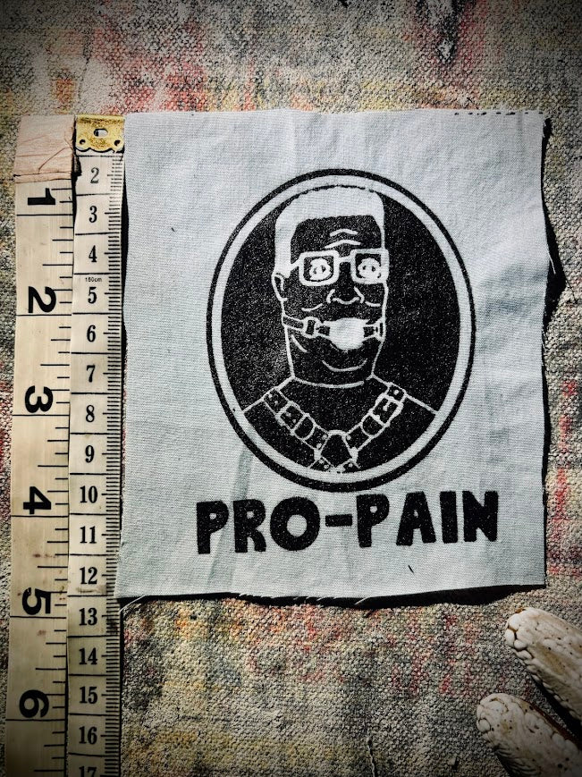 Hank Hill Pro-pain, king of the hill sew on patch