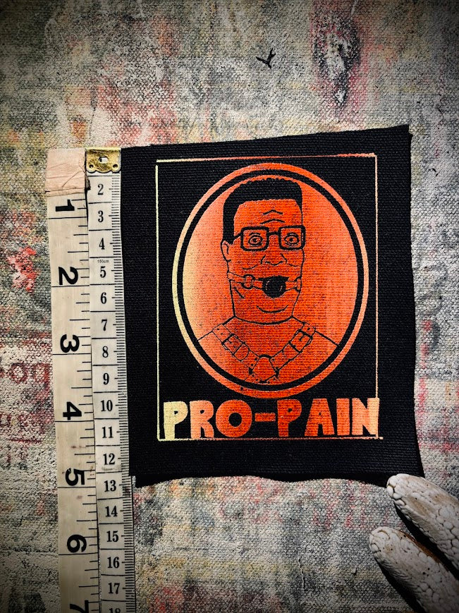 Hank Hill Pro-pain, king of the hill sew on patch