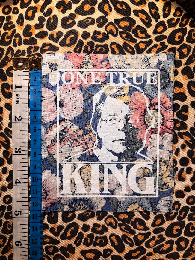 One True King! Stephen King sew on patch