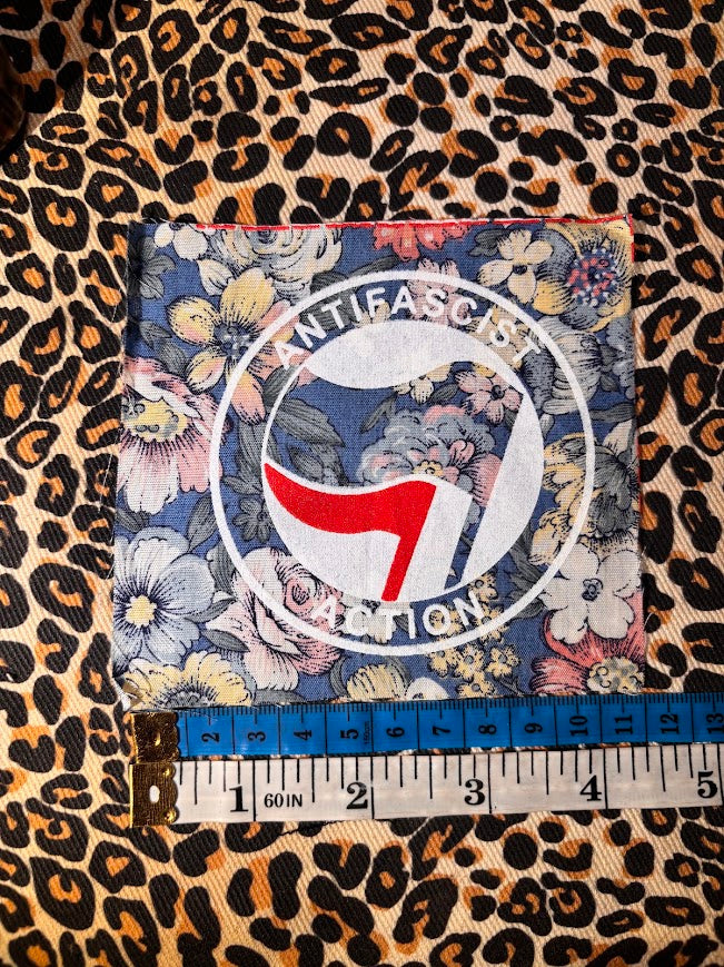 ANTIFA logo sew on patch