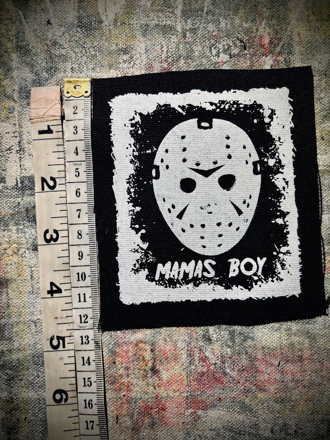 Jason, Mama's boy, Friday the 13th sew on patch.