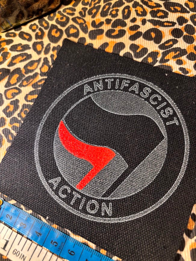 ANTIFA logo sew on patch