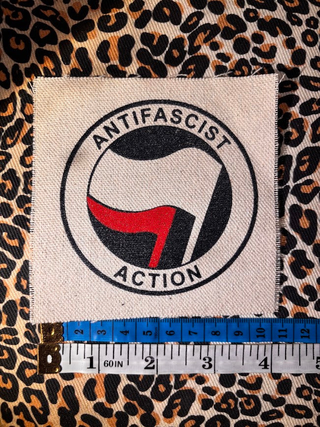ANTIFA logo sew on patch