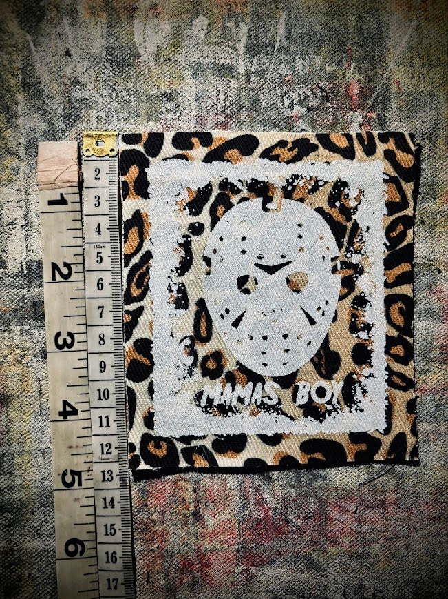 Jason, Mama's boy, Friday the 13th sew on patch.