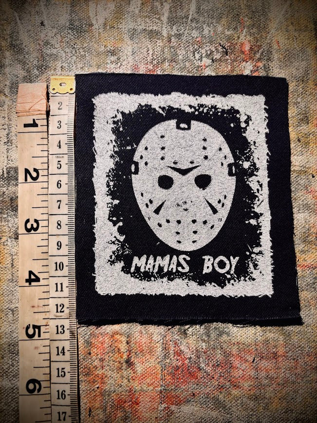 Jason, Mama's boy, Friday the 13th sew on patch.