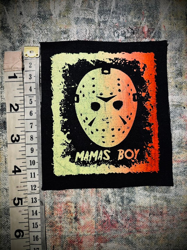 Jason, Mama's boy, Friday the 13th sew on patch.