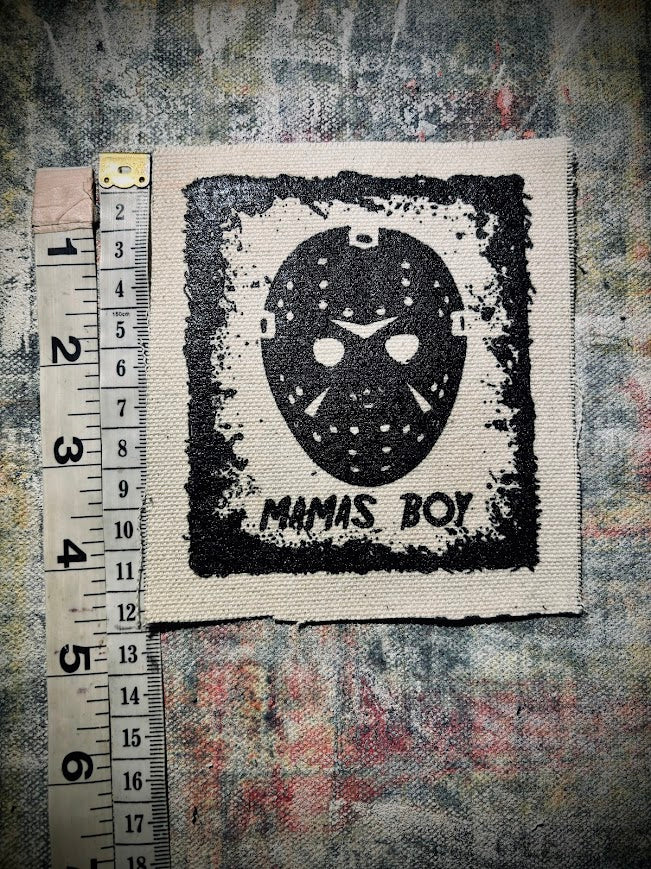 Jason, Mama's boy, Friday the 13th sew on patch.