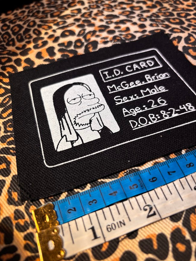 Brian McGee sew on patch