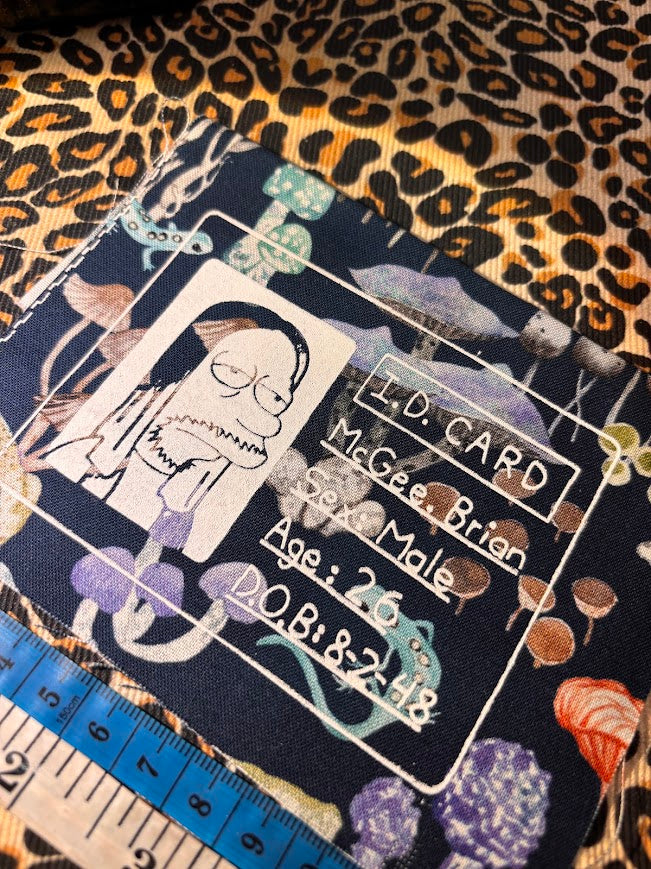 Brian McGee sew on patch