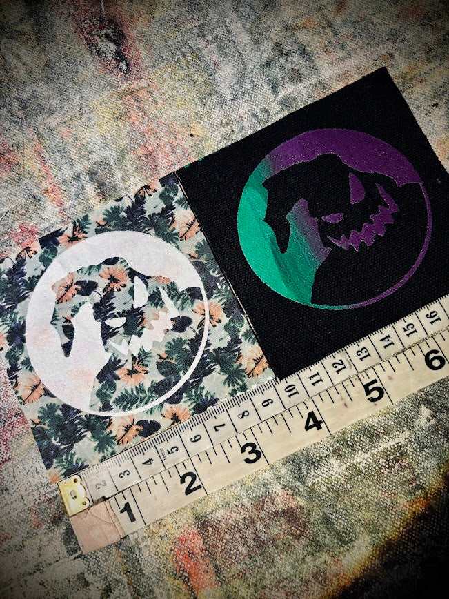 Mr. Oogie Boogie, the Boogie Man sew on patch