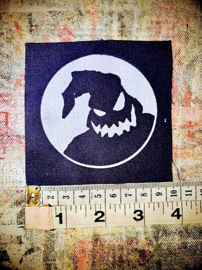 Mr. Oogie Boogie, the Boogie Man sew on patch