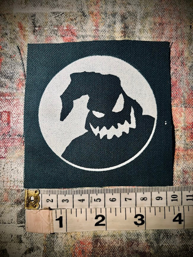 Mr. Oogie Boogie, the Boogie Man sew on patch