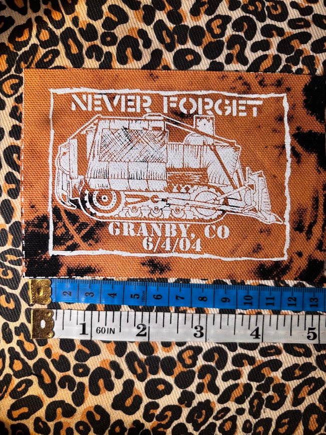 Killdozer sew on patch