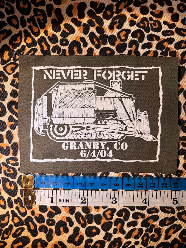 Killdozer sew on patch