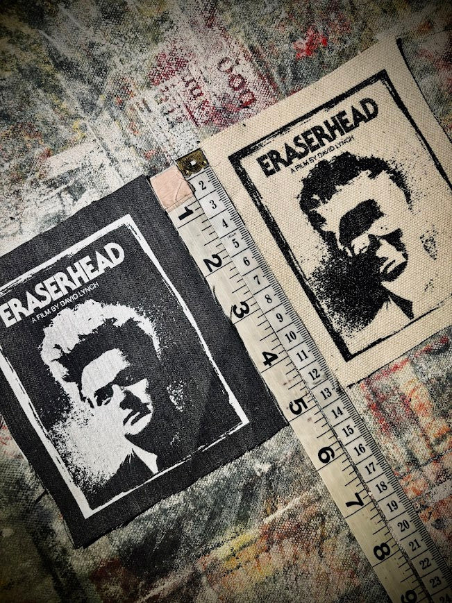 Eraserhead, David Lynch sew on patch