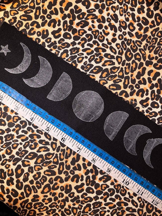 Full moon phases patch with a big ol' butt