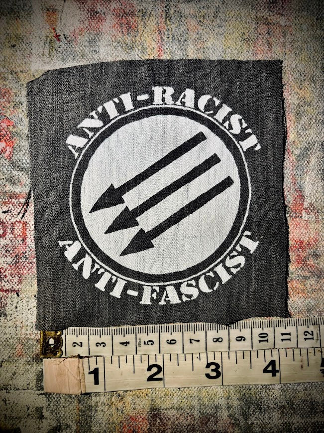 Three Arrows Iron Front anti-fascist anti-Nazi sew on patch