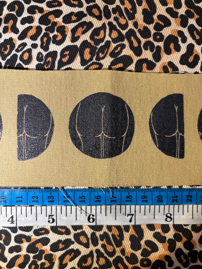 Full moon phases patch with a big ol' butt