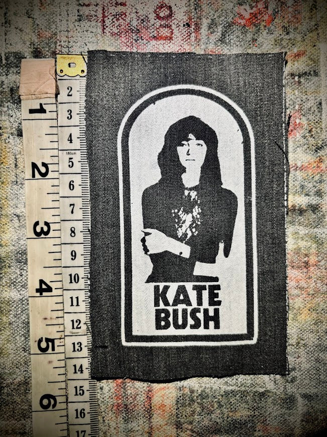 Kate Bush sew on patch