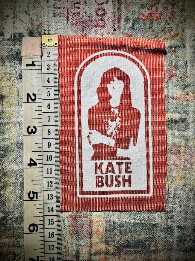 Kate Bush sew on patch