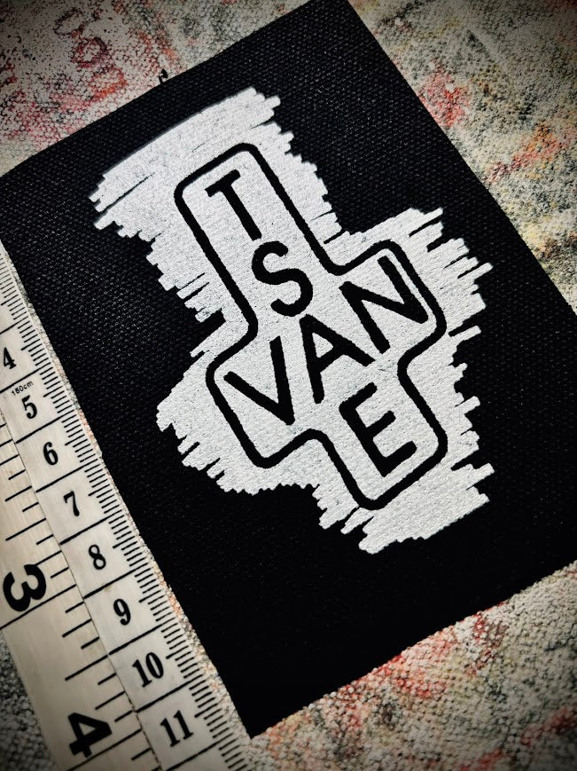 Inverted East Van Cross sew on patch