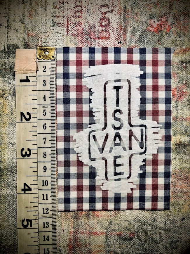 Inverted East Van Cross sew on patch