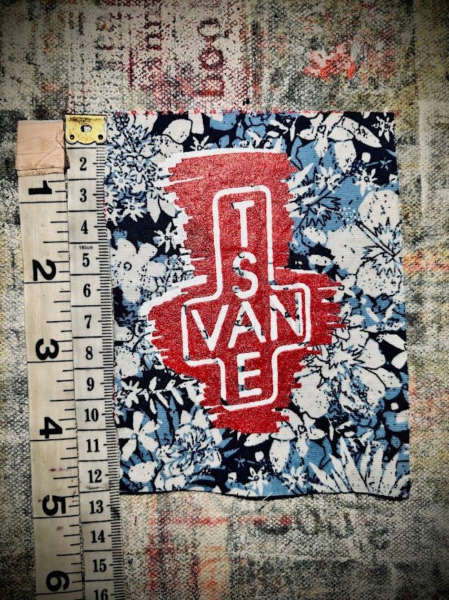 Inverted East Van Cross sew on patch