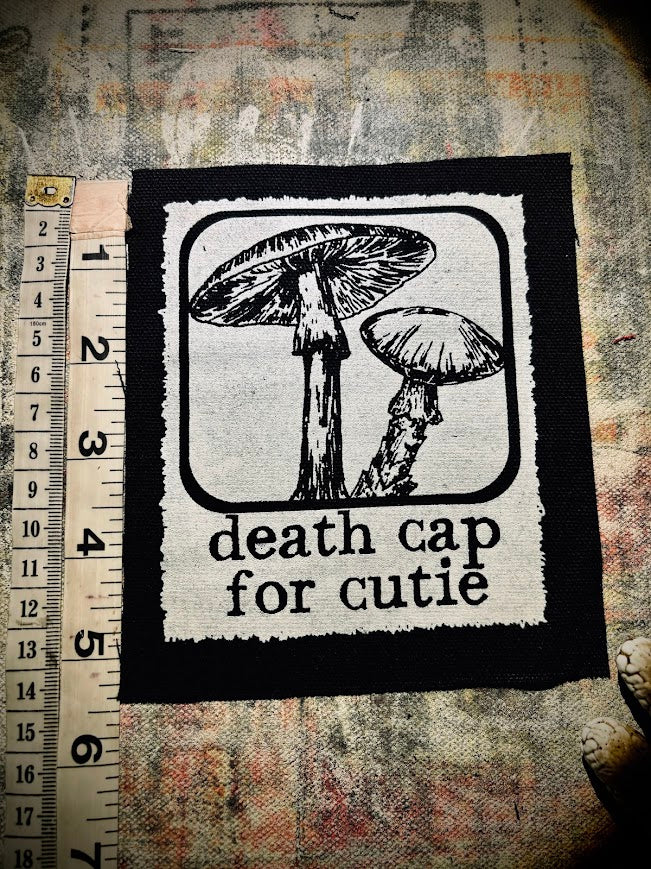 Death cap for cutie sew on patch