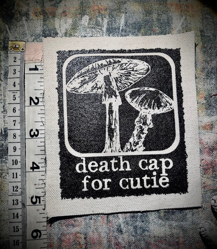 Death cap for cutie sew on patch