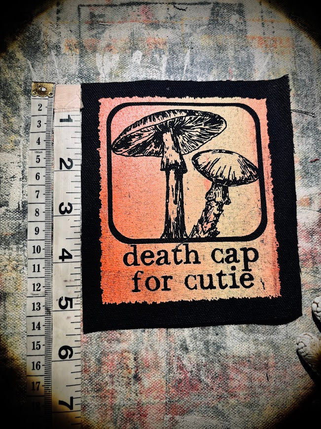 Death cap for cutie sew on patch