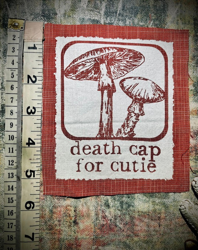 Death cap for cutie sew on patch