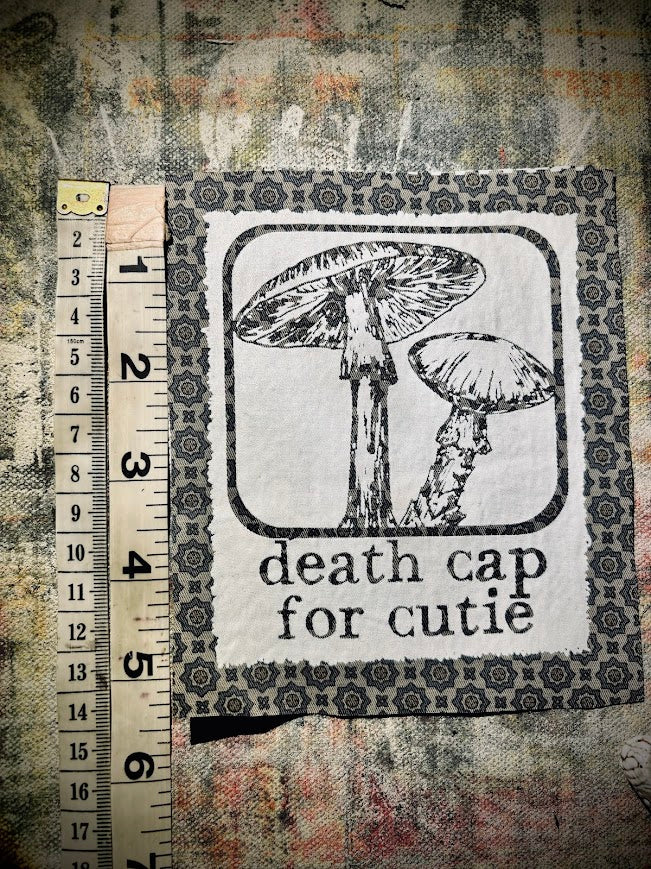 Death cap for cutie sew on patch