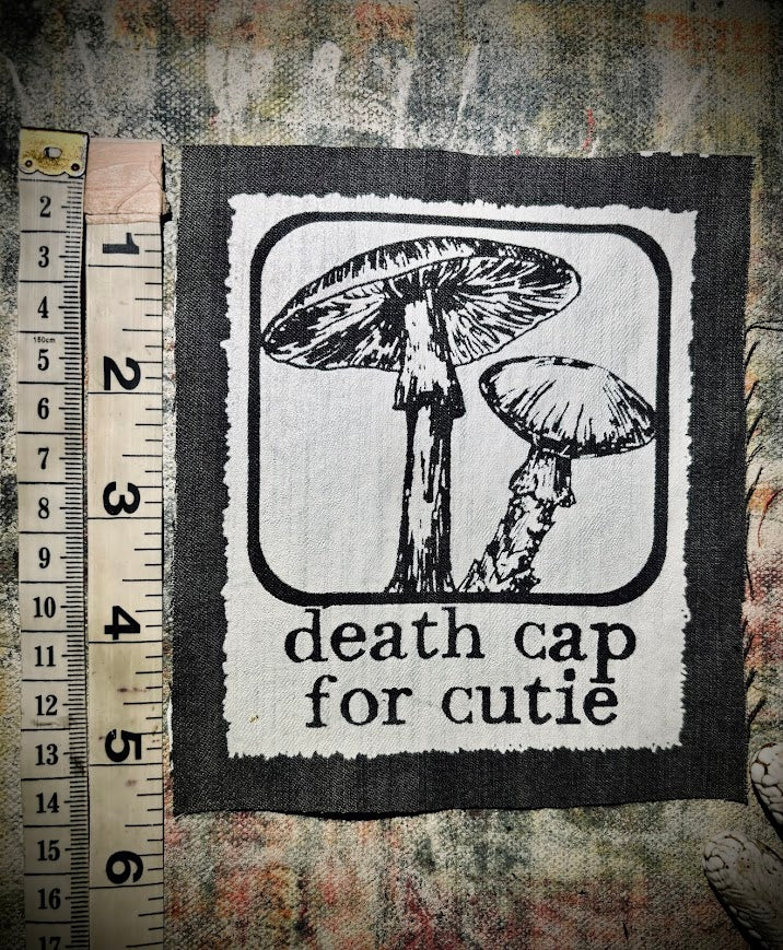 Death cap for cutie sew on patch