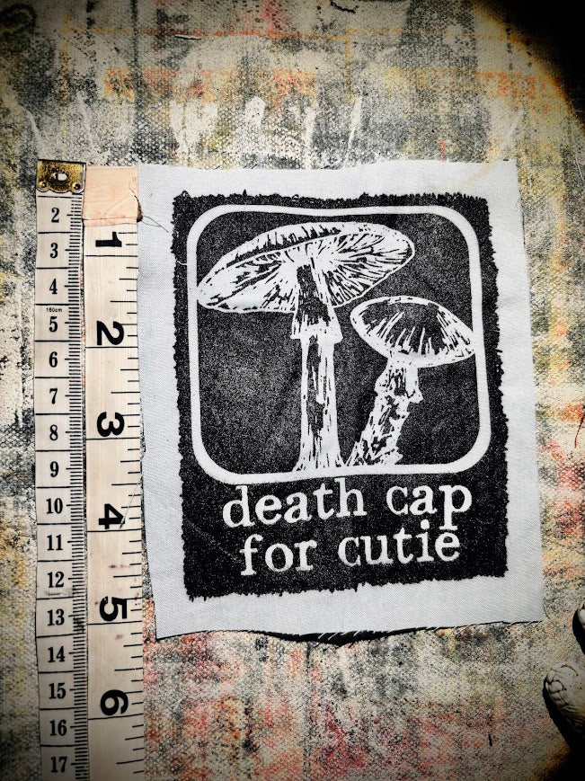 Death cap for cutie sew on patch