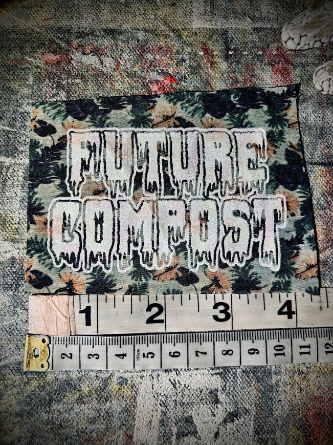 Future compost sew on patch