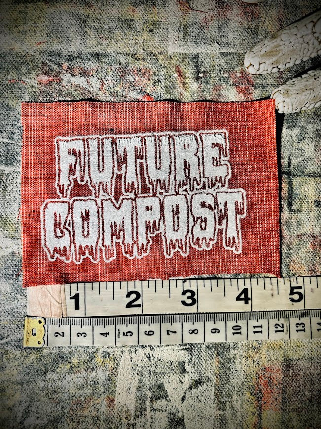 Future compost sew on patch