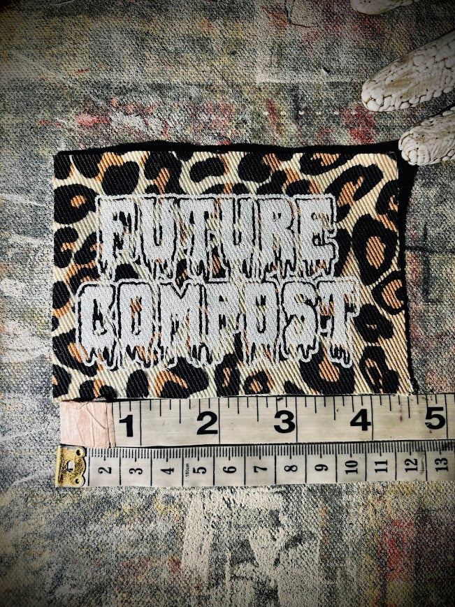 Future compost sew on patch