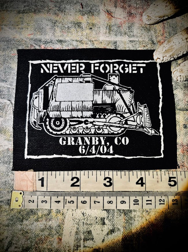 Granby Colorado, never forget. Killdozer patch