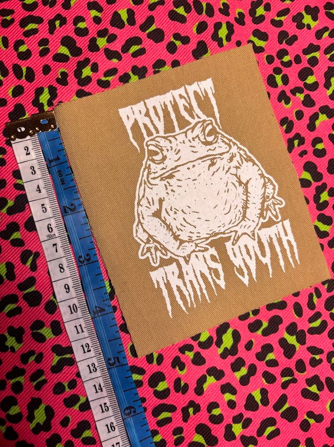 Protect trans youth with a big chonky toad