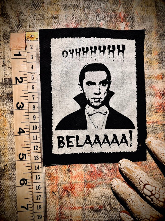 OHHHHHH! Belaaaaa! Bela Lugosi Bahaus sew on patch