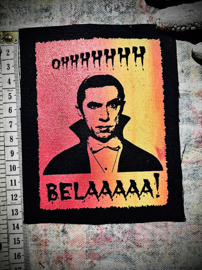 OHHHHHH! Belaaaaa! Bela Lugosi Bahaus sew on patch